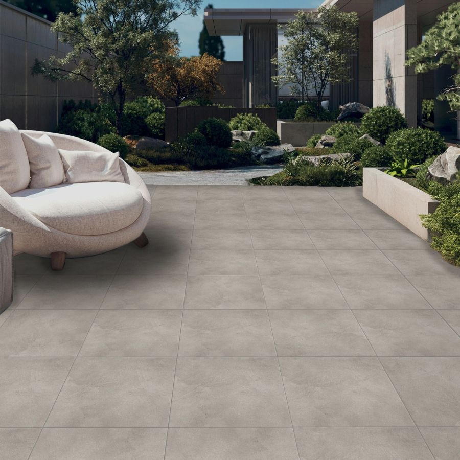 Buxiel Floor Tile 45x45 | Grey MIX Matt