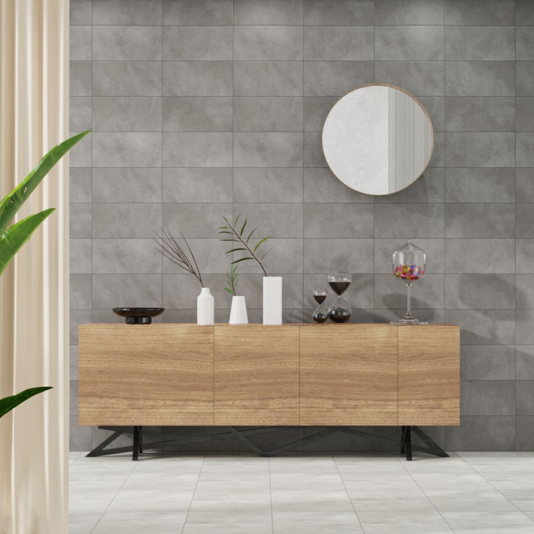 Buxiel Wall Tile 25x40 | Grey MIX Matt
