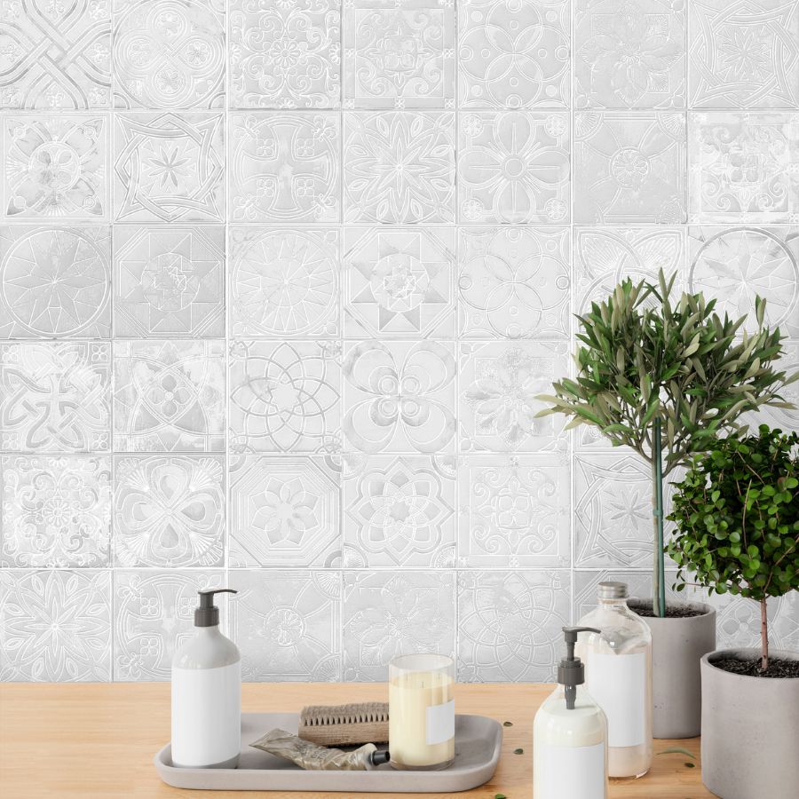 Celta Wall Tile 15x15 | Grey Design MIX Matt