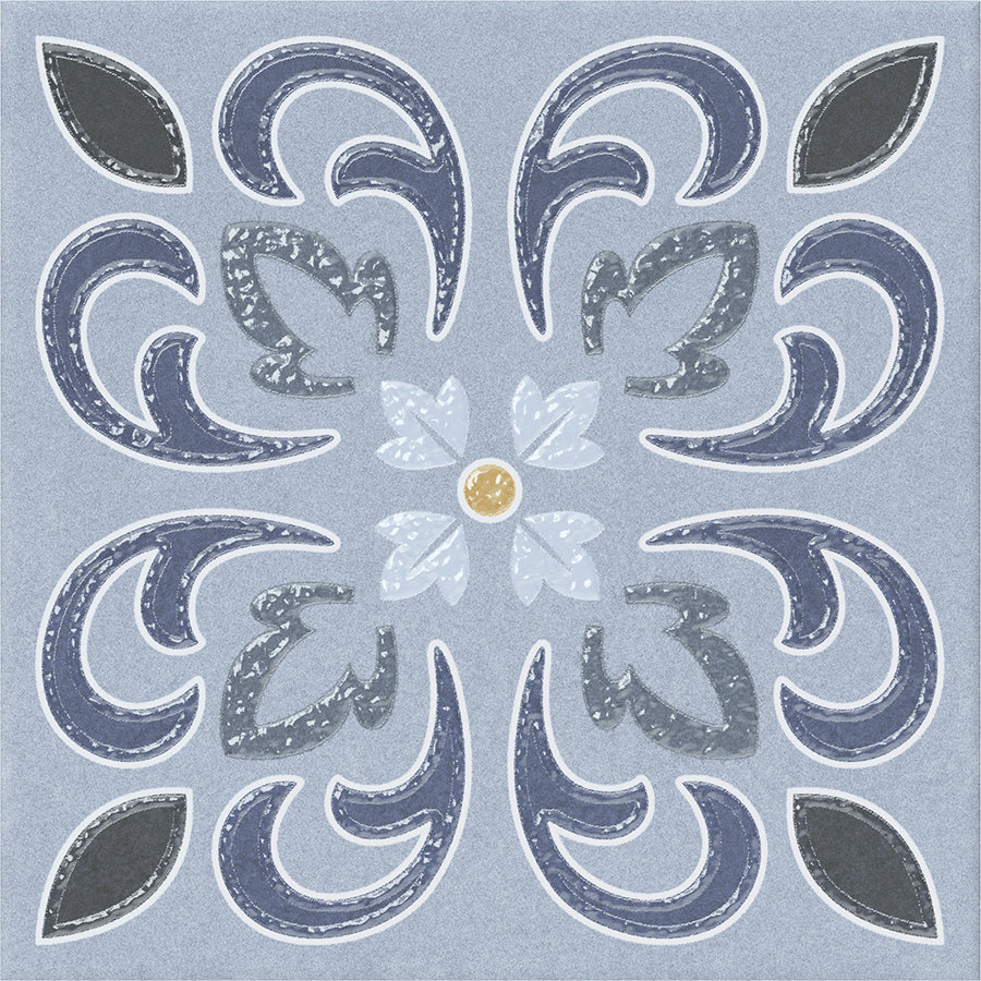 Elvas Wall Tile 15x15 | Design MIX Glossy over Matt