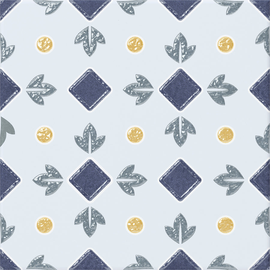 Elvas Wall Tile 15x15 | Design MIX Glossy over Matt