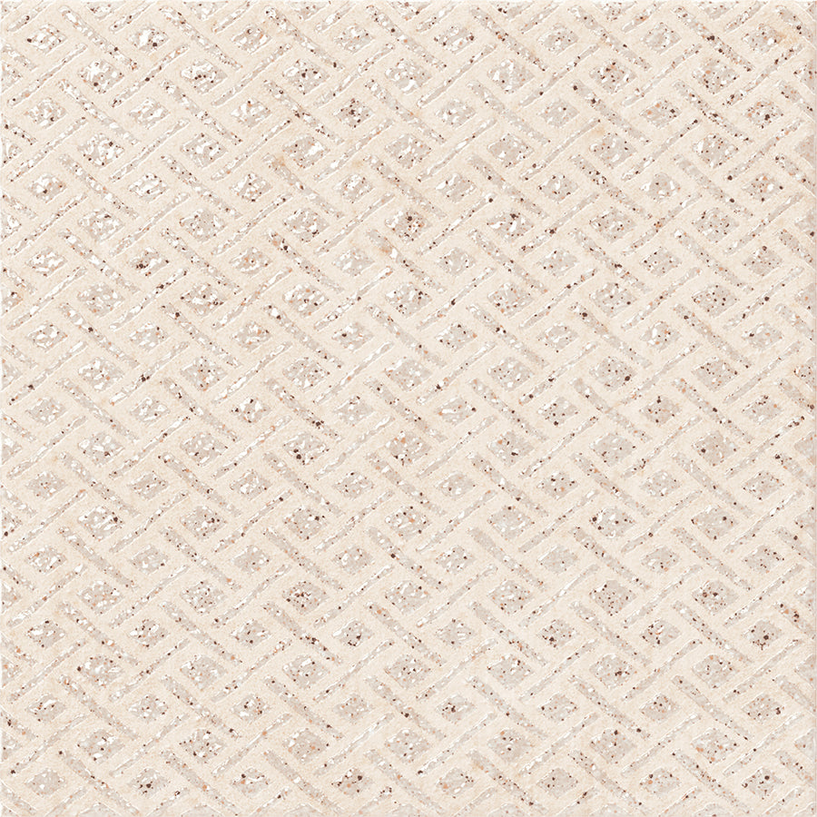 Palma Wall Tile 15x15 | Design Beige MIX Glossy over Matt