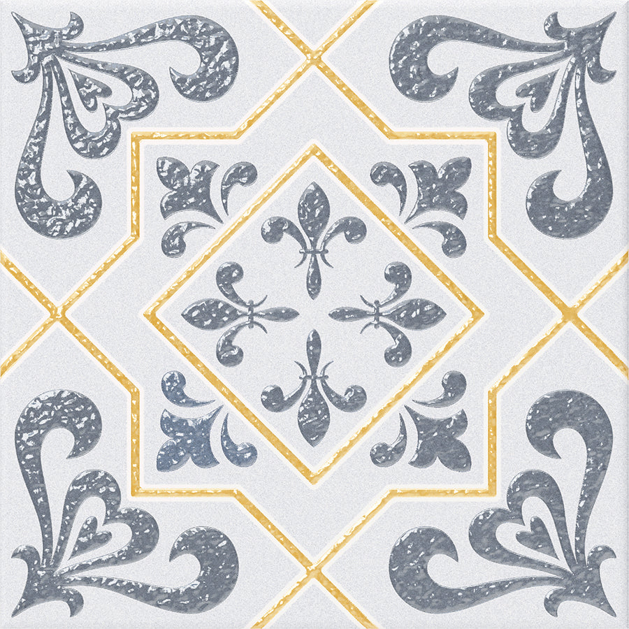 Elvas Wall Tile 15x15 | Design MIX Glossy over Matt