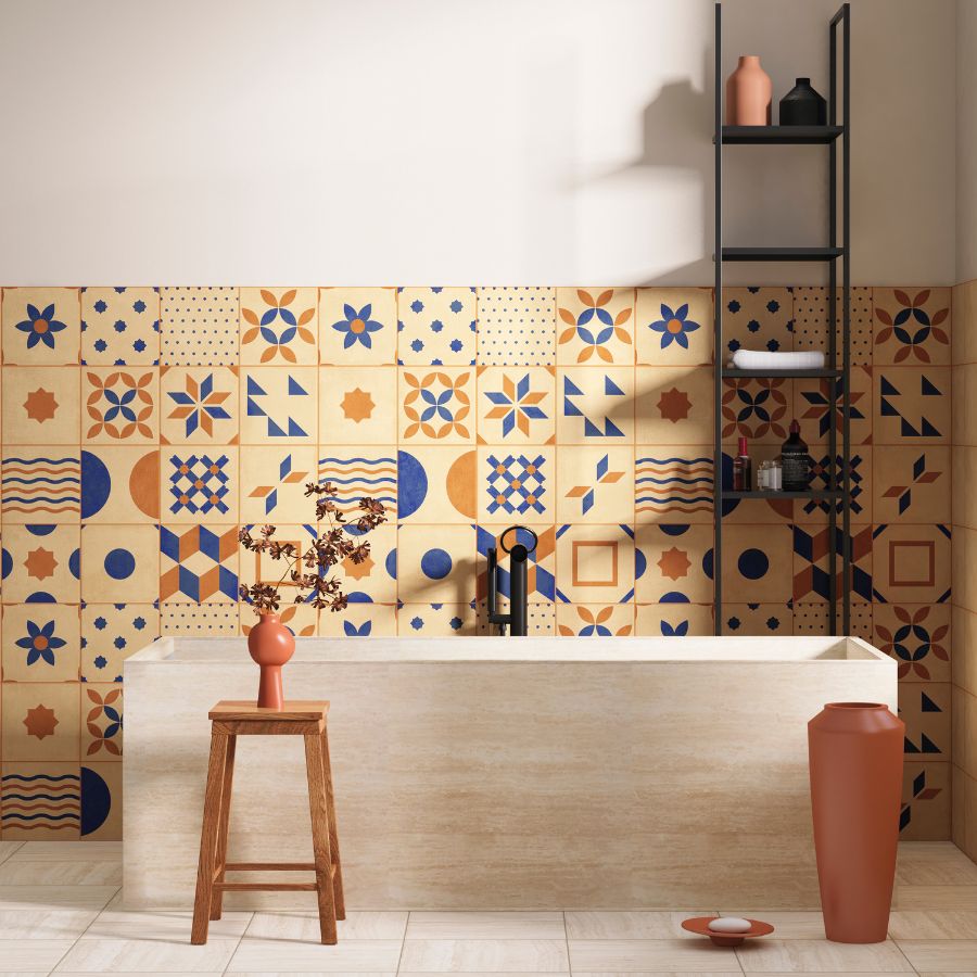 Essence Wall Tile 20x20 | Colour MIX Matt