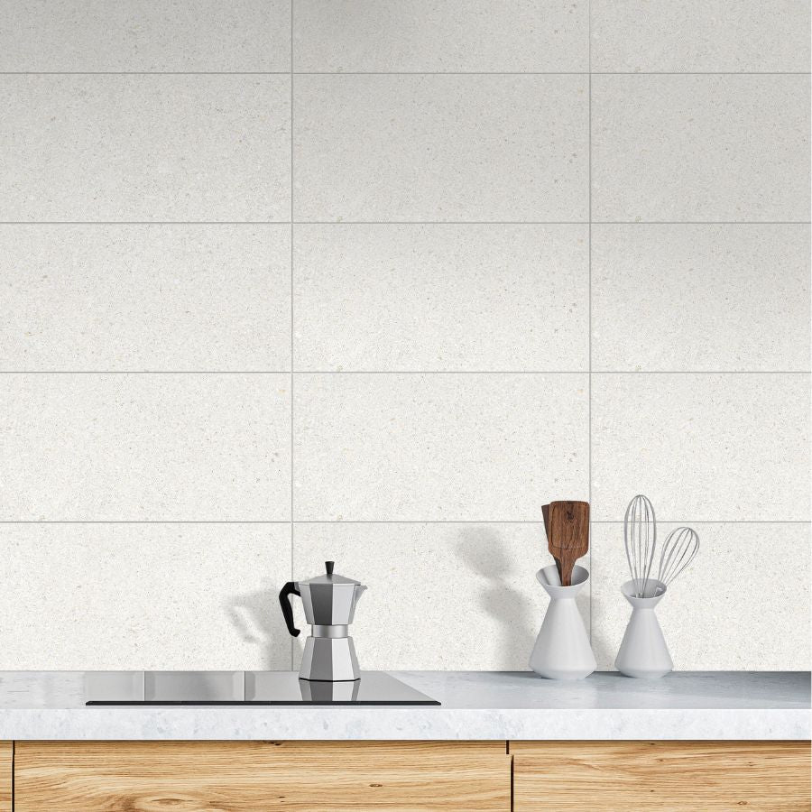 Gaia Wall Tile 25x50 | Cream Matt