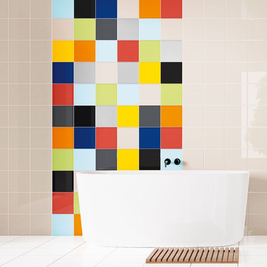 Plain Wall Tile 20x20 | Beige 050 Glossy