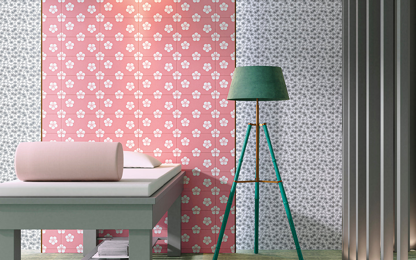 Sakura Wall Tile M15x30 | Design 09 Matt