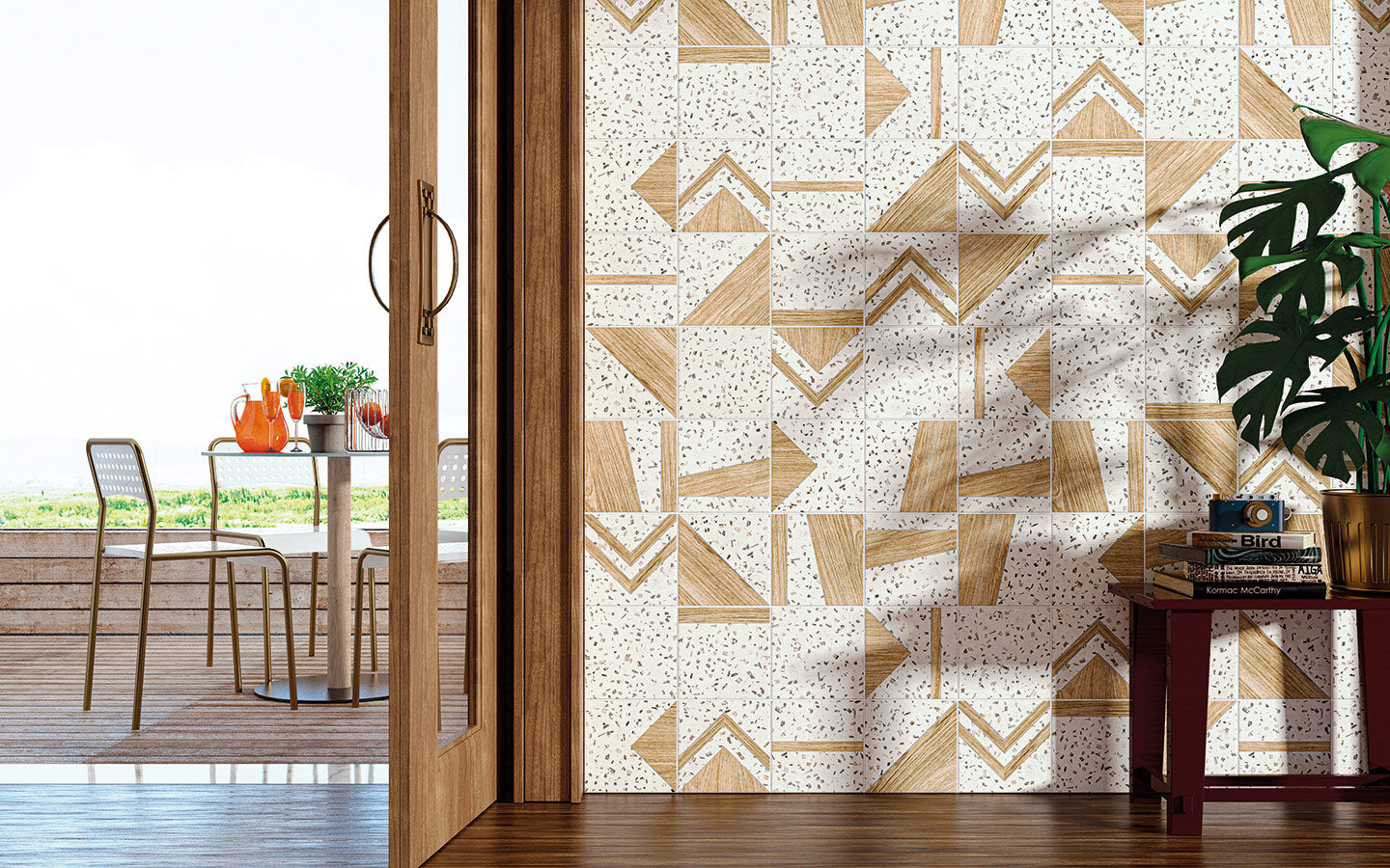 Simbiose Wall Tile 20x20 | Design MIX Matt