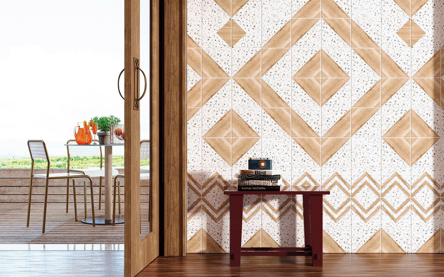 Simbiose Wall Tile 20x20 | Design MIX Matt